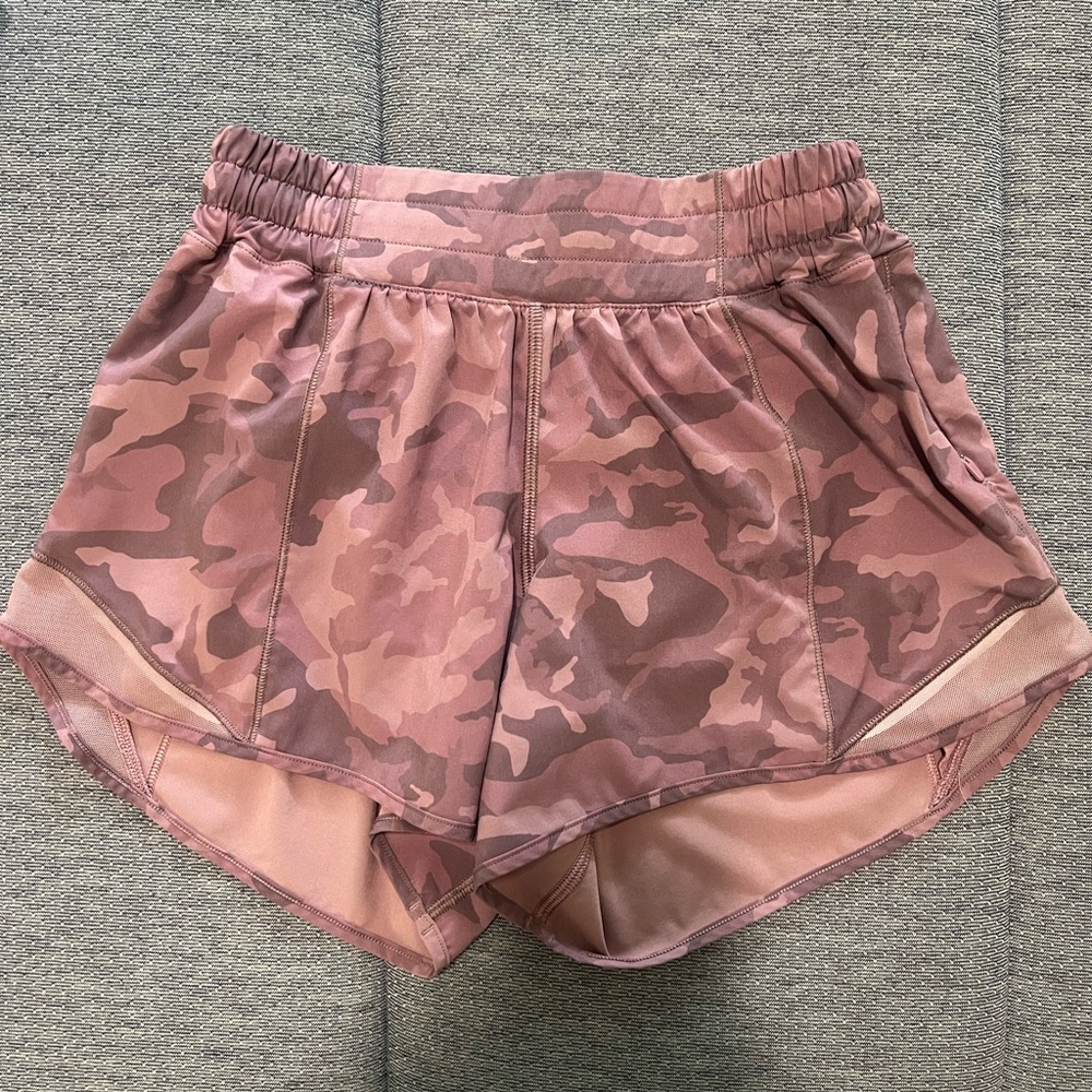 Women's Pink Camouflage lululemon Shorts